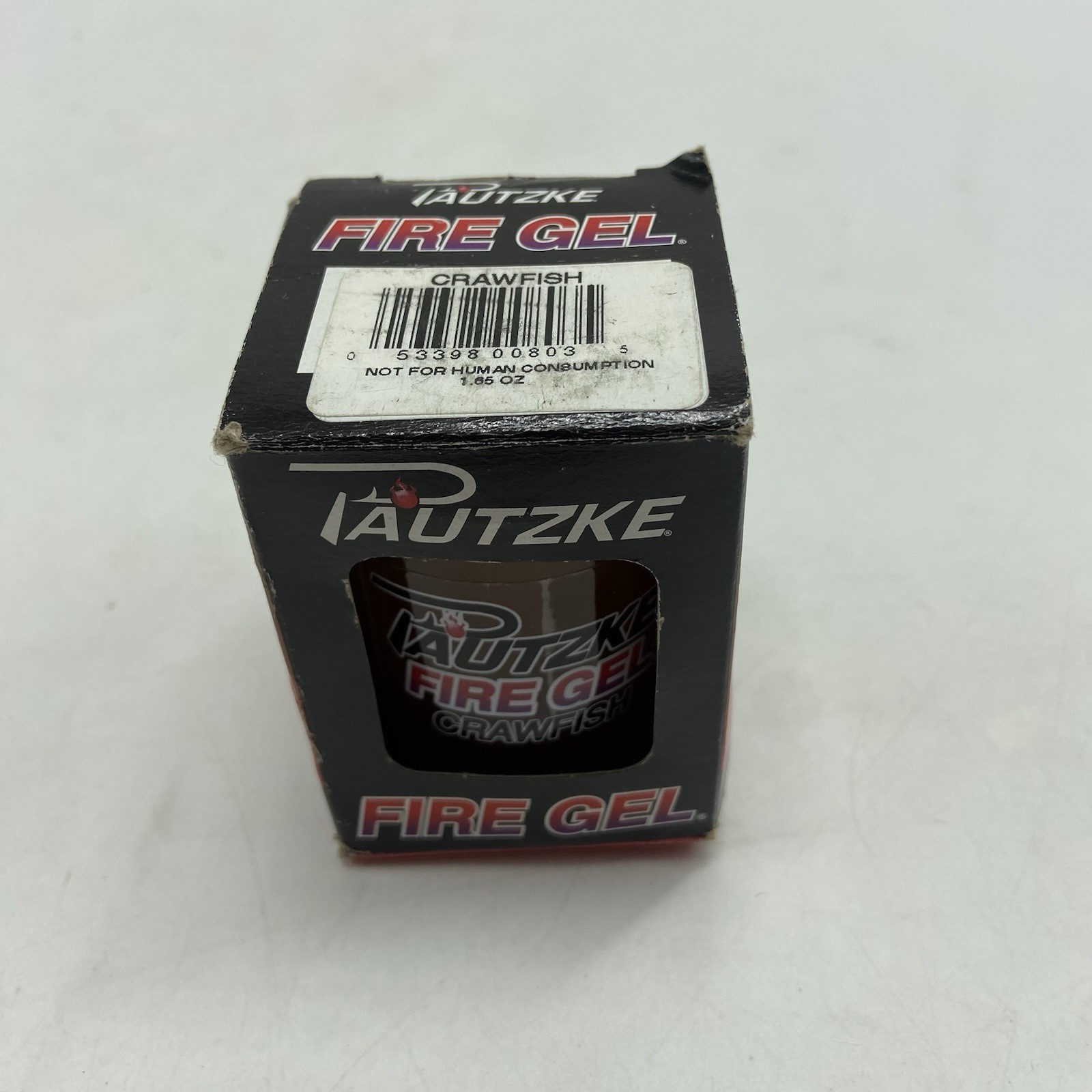 PAUTZKE'S Fire Gel Orange Crawfish Bait 1.65 OZ Bait Lab Approved Fish Smell It!