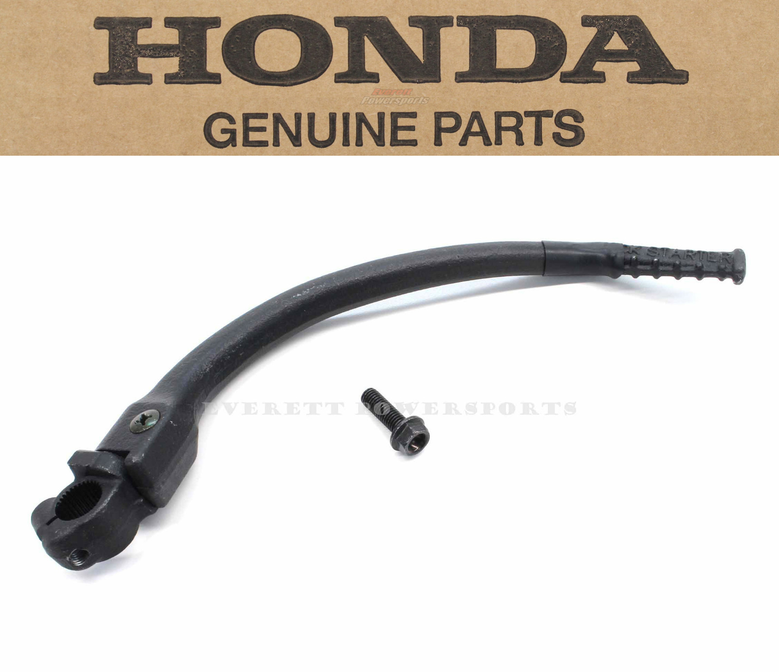 Kick Starter 87-95 XR250 R , 91-96 XR250 L Start Lever Shaft W/ Bolt Honda #G97