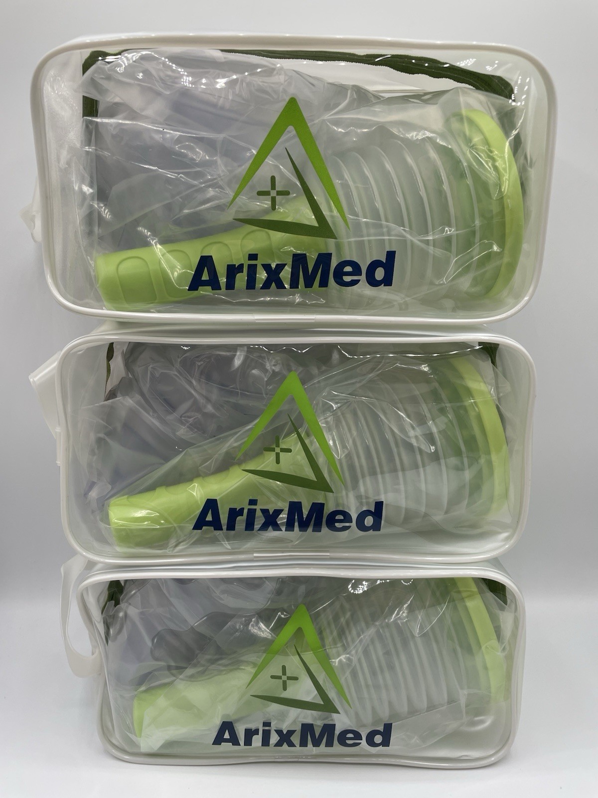 3 Pack! NEW Portable First Aid Kit With 3 Different Size Masks - Suction Device