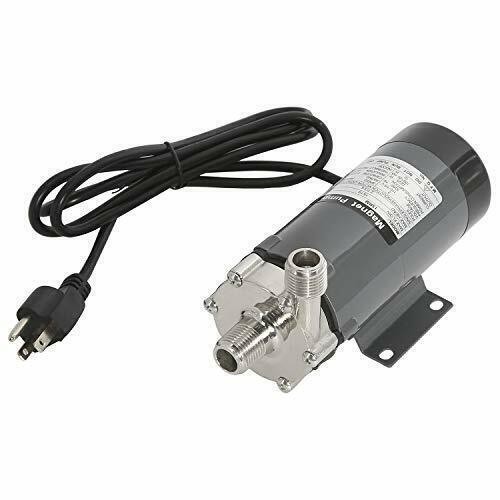 110V Magnetic Home Brewing System Beer Pump with 1/2'' NPT Thread