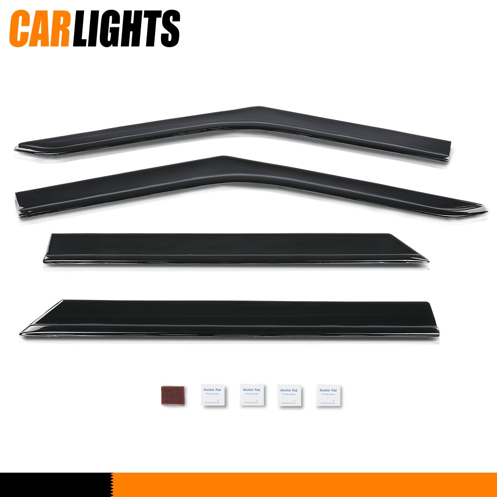 AVS Window Rain Guards Visors Shield Out-Channel Fit For 2020-2025 Ford Explorer