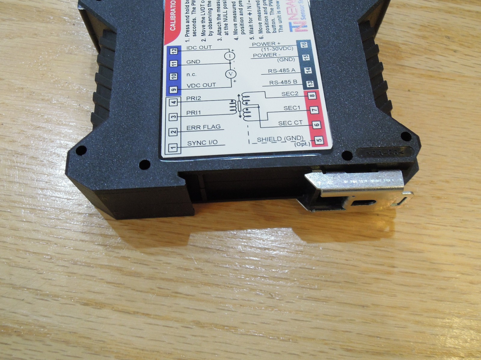 Newtek Sensor Solutions NTC-6000-DS LVDT Signal Conditioner Module