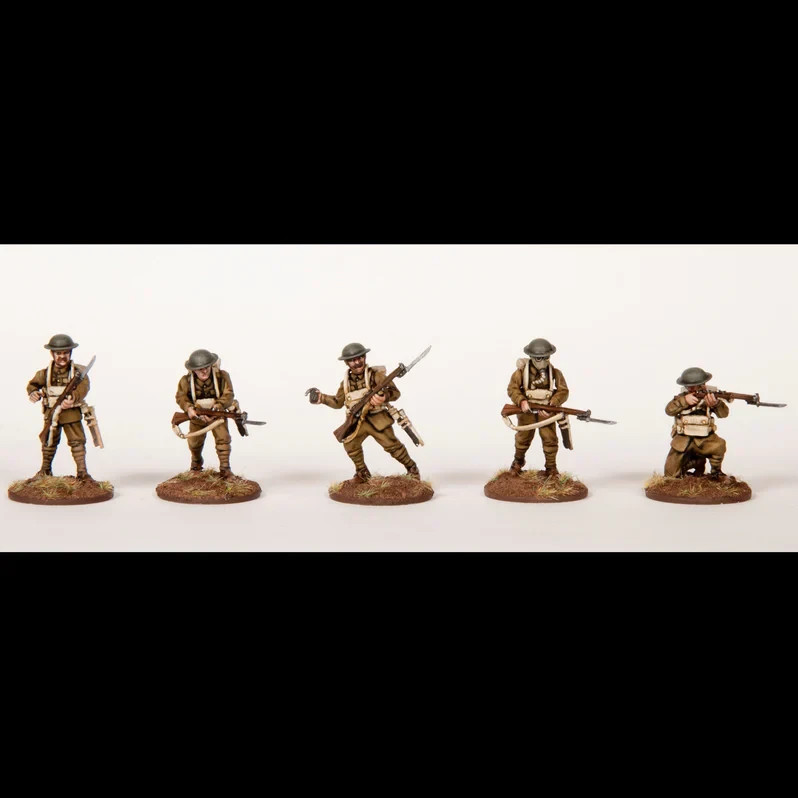 Wargames Atlantic Great War - 28mm WW1 British Infantry Sprues