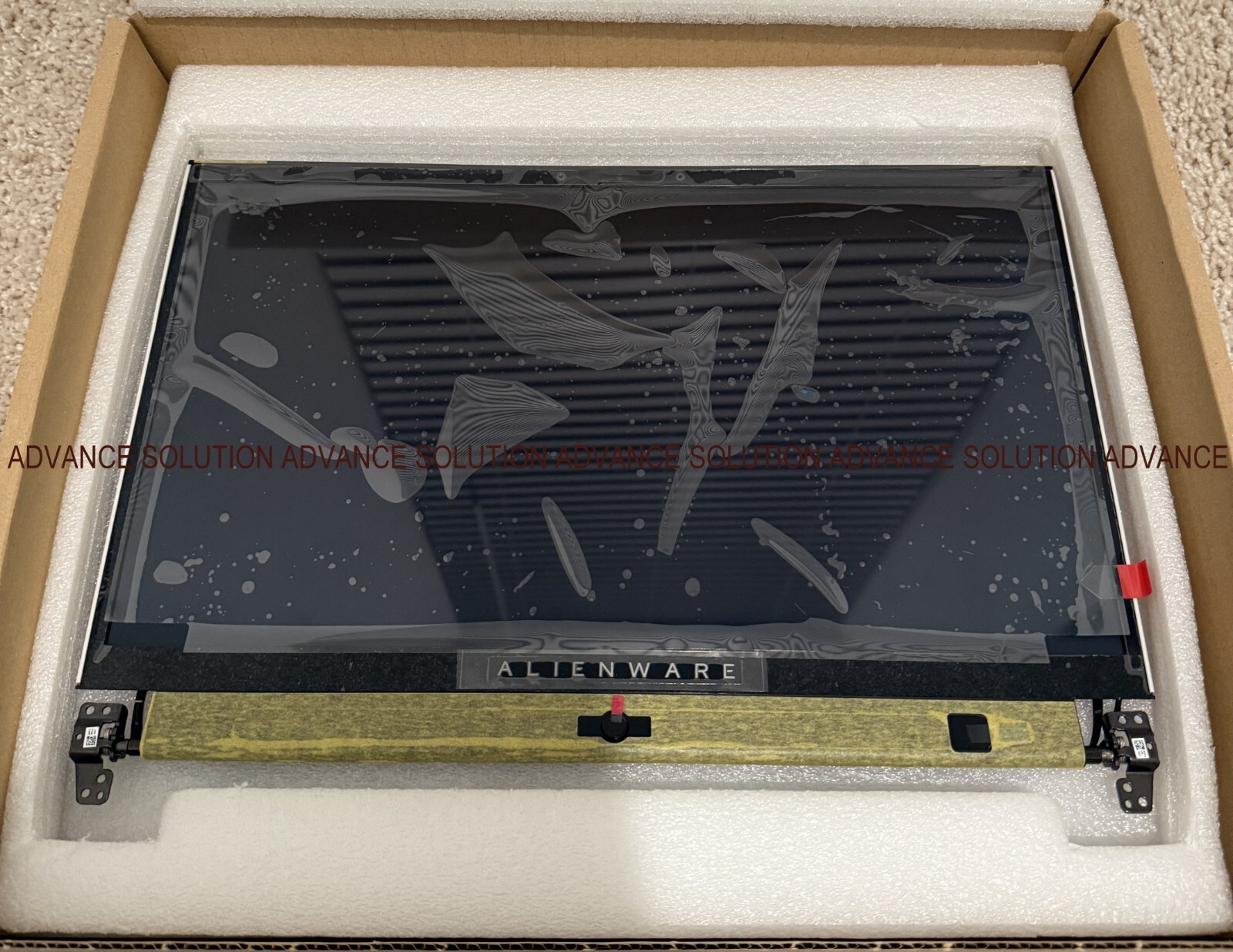 NEW DELL ALIENWARE M15 R2 15.6" UHD OLED COMPLETE SCREEN ASSEMBLY WHITE HXV8X