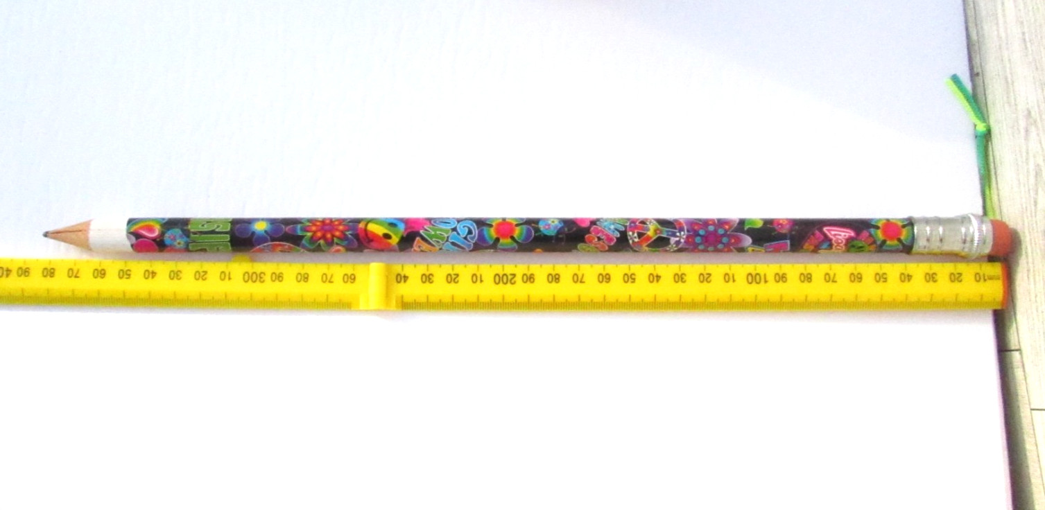 Vintage Lisa Frank Friends4Life Girl Power Mega JUMBO Pencil Fantastic Fashions