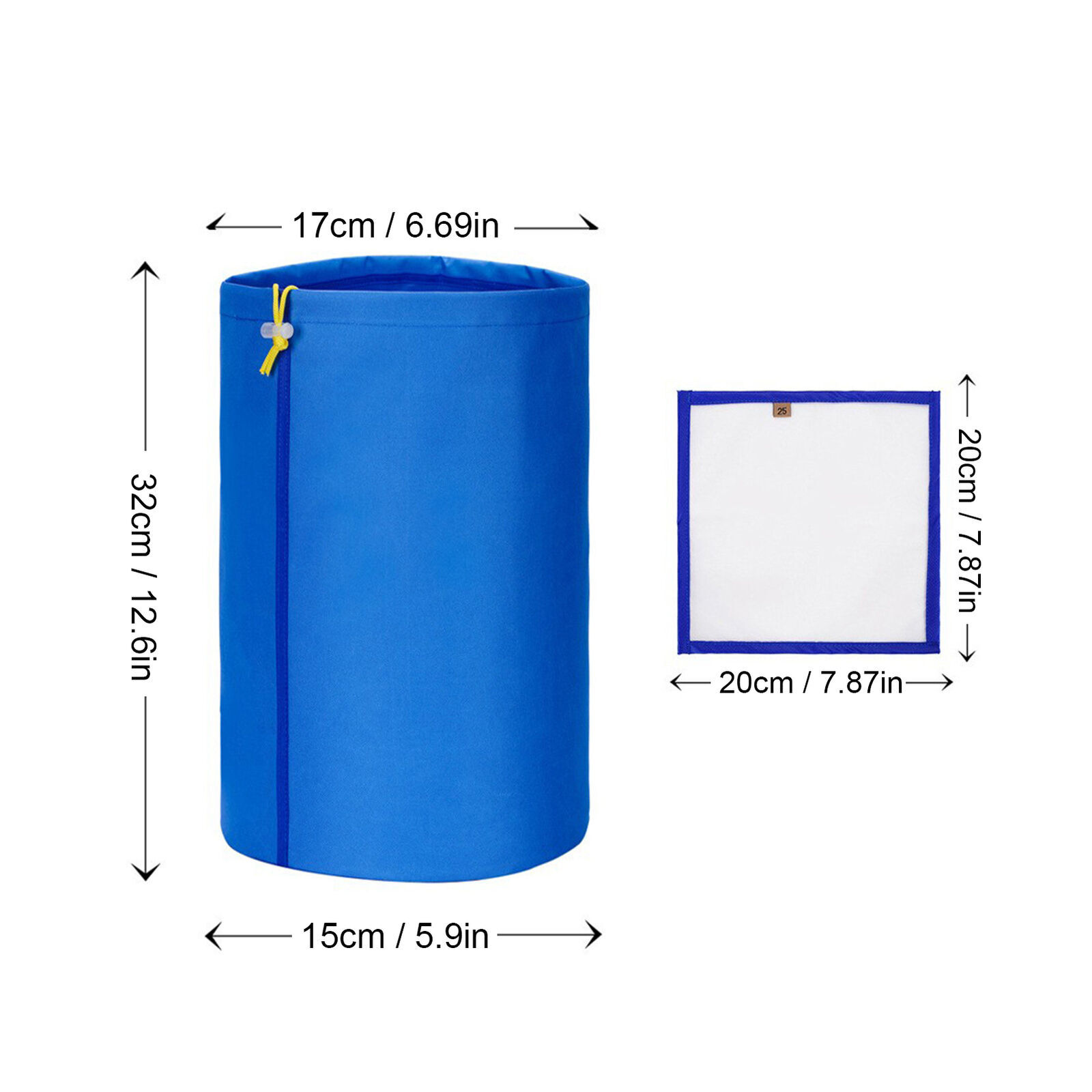 Bubble Bags 5 Bag Set Herbal Ice Bubble Hash Bags Essence Extractor Kit Bag