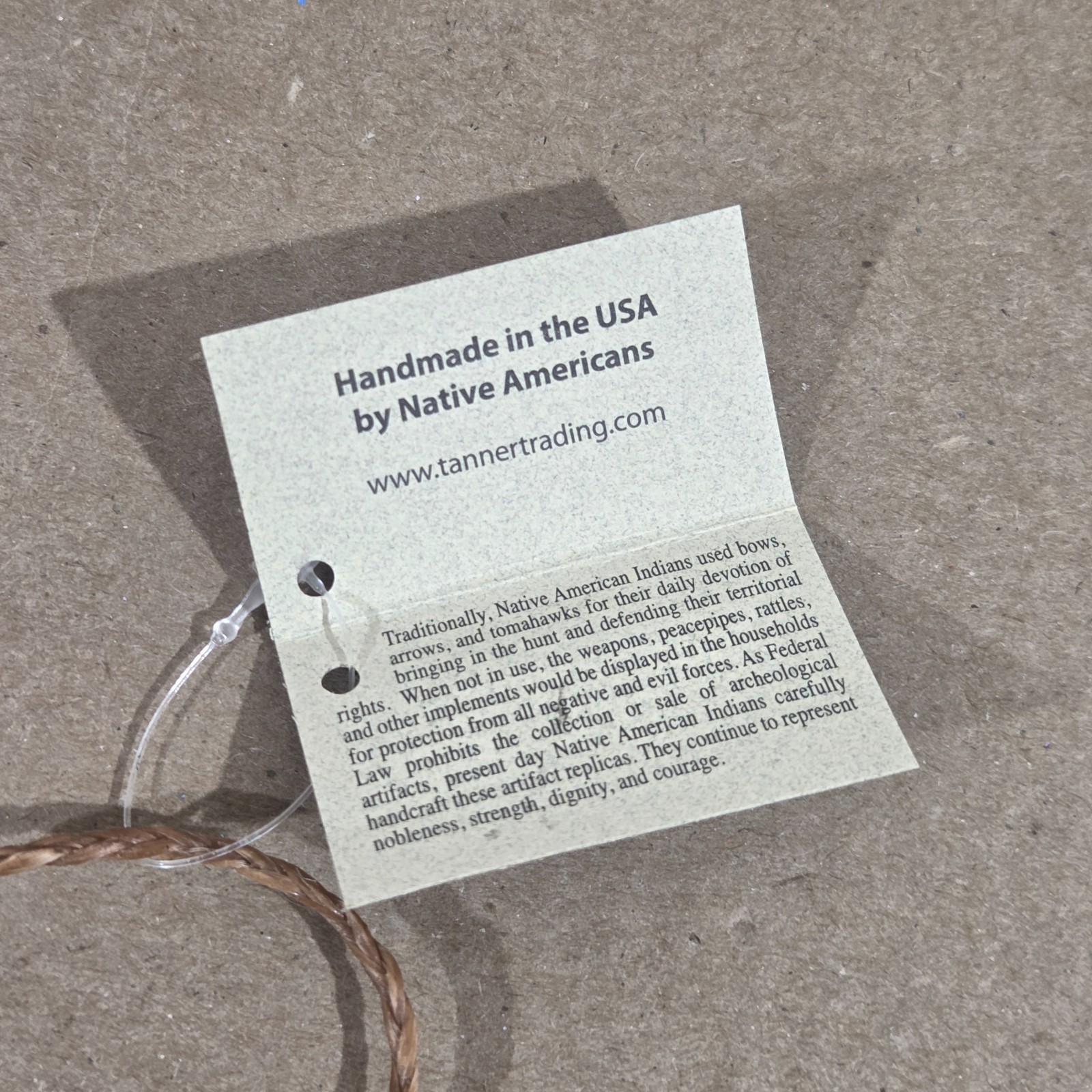 Authentic Navajo Peace Pipe 6" Handcrafted Black Beads leather wood stag