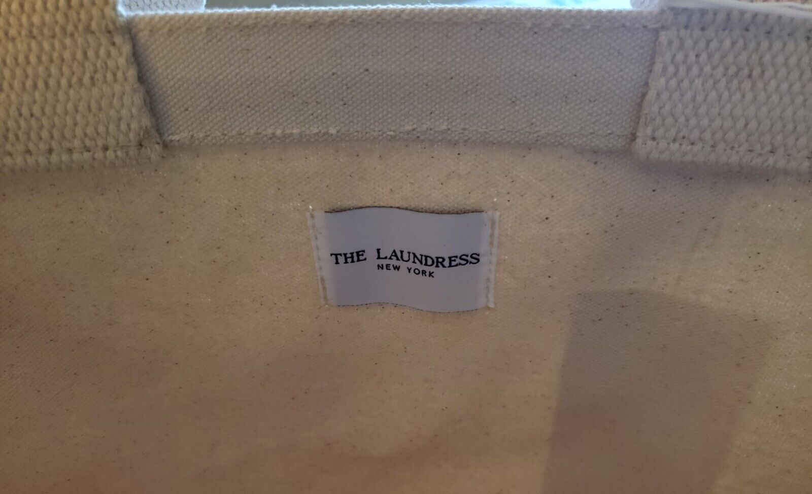 The Laundress - EVERYDAY TOTE BAG - 100% Cotton Canvas - 15" x 20" x 8" - NEW