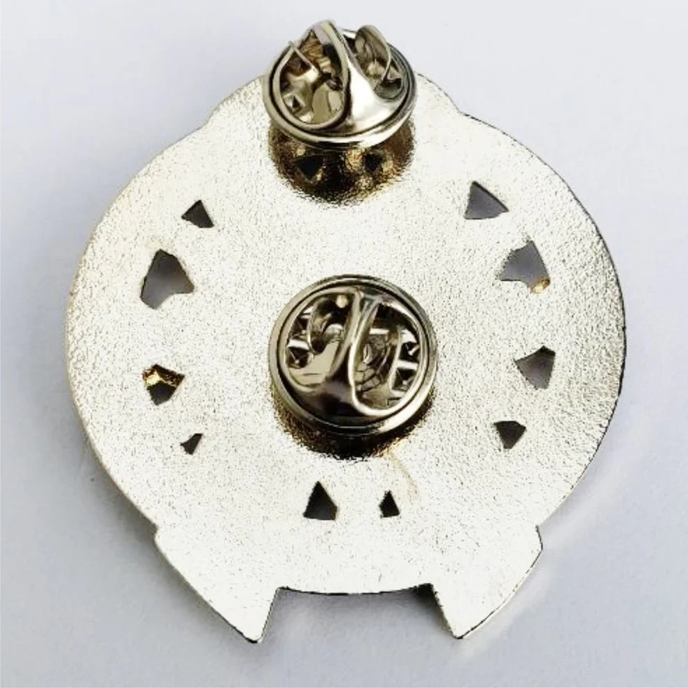 Blessed are the Peacemakers Thin Blue Line Ribbon Memorial 6 PT. Star Metal Pin