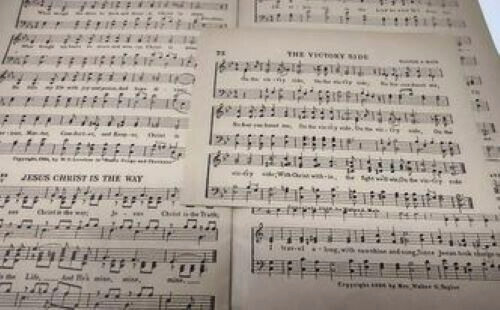 Singspiration Number One Gospel Songs Choruses Booklet Year 1941