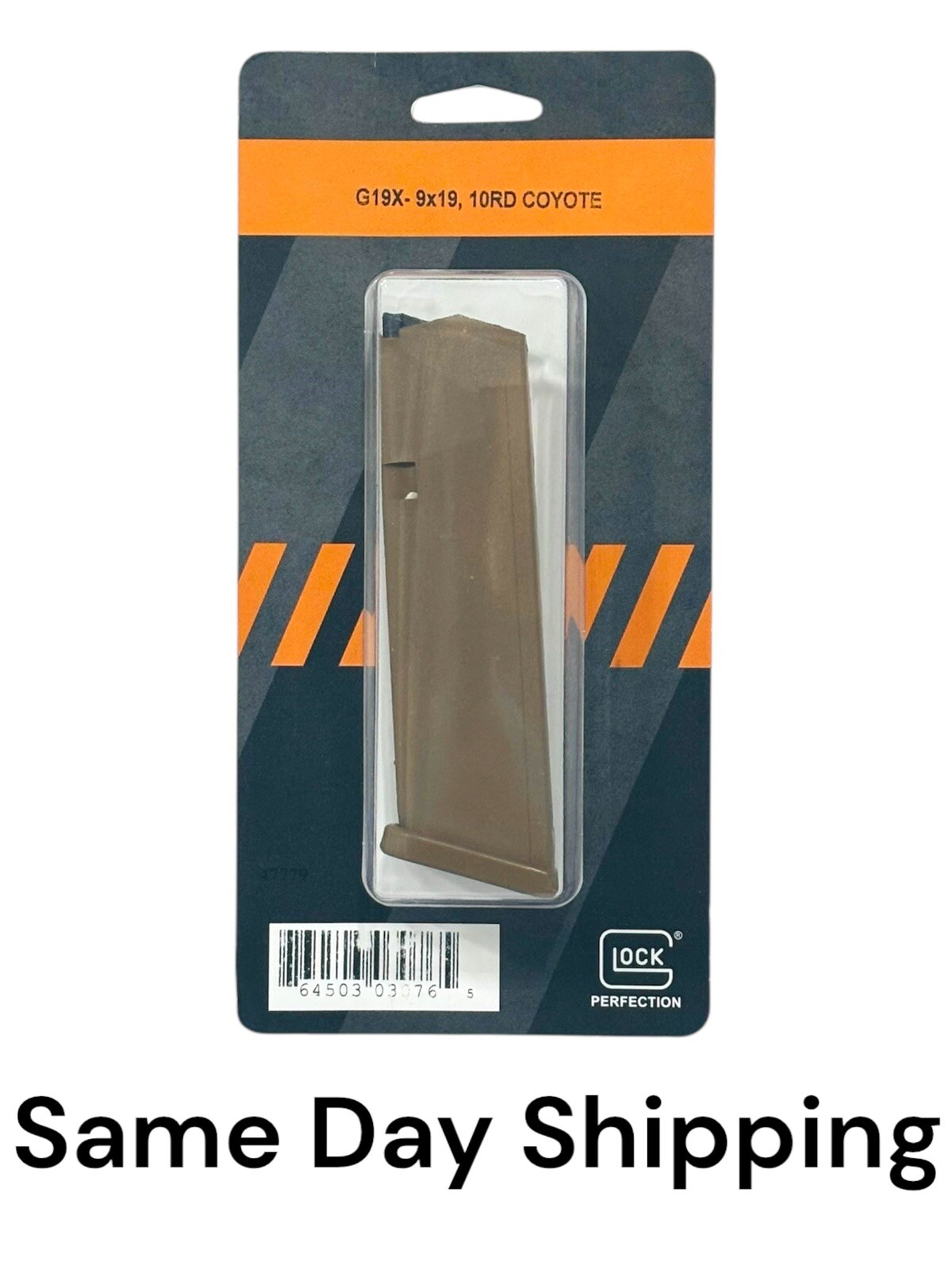 NIB Glock OEM 19X 9mm 10-Round Factory Magazine Coyote 47779