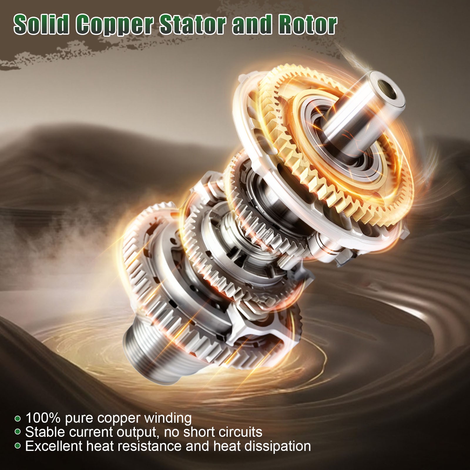 Alternator For Dodge Journey & Grand Caravan 3.6L 2011 2012 2013 2014 2015 2016