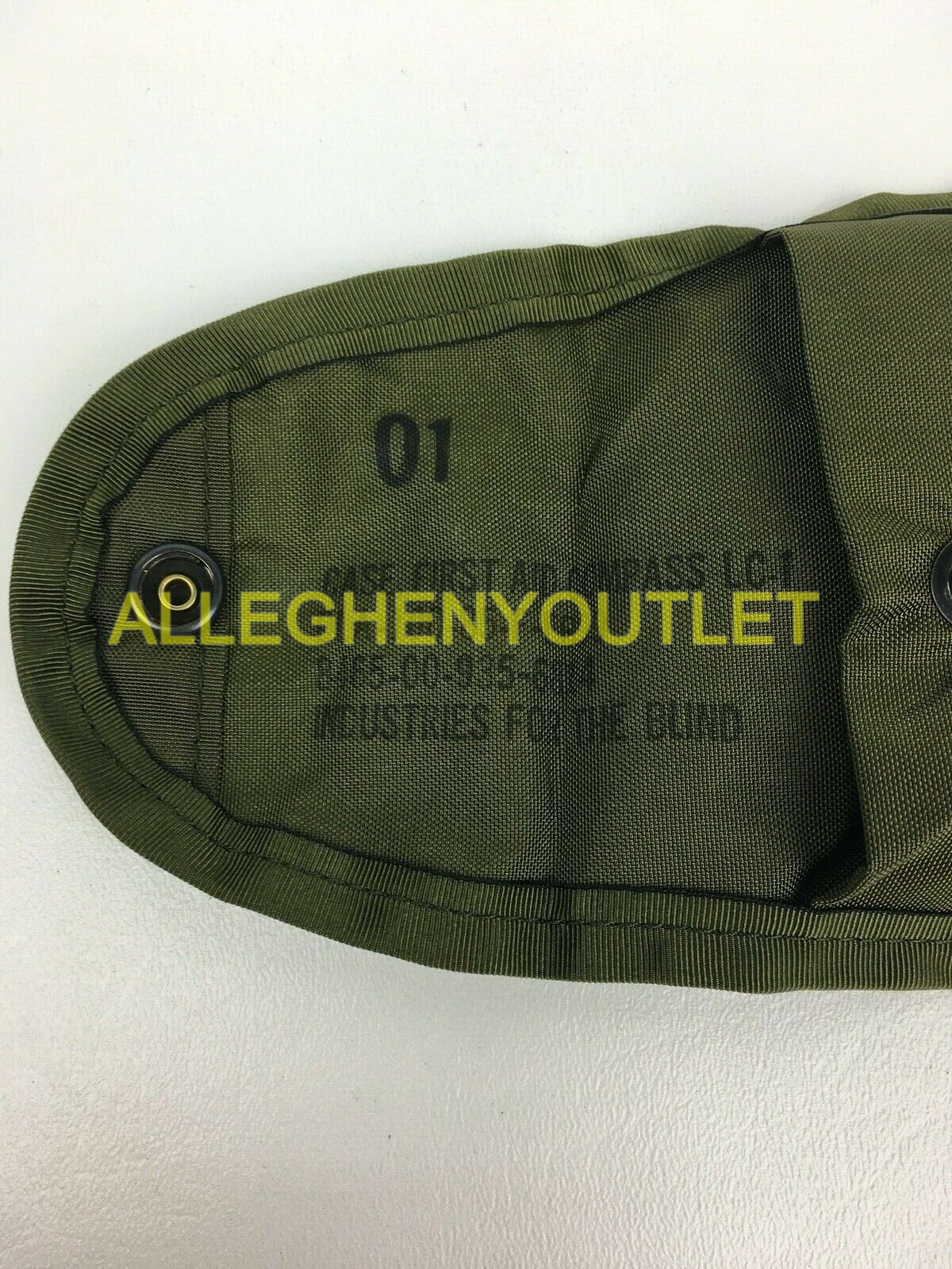 QTY (2) USGI Army Military 1st First Aid Compass ALICE Pouch LC 2 OD Green MINT