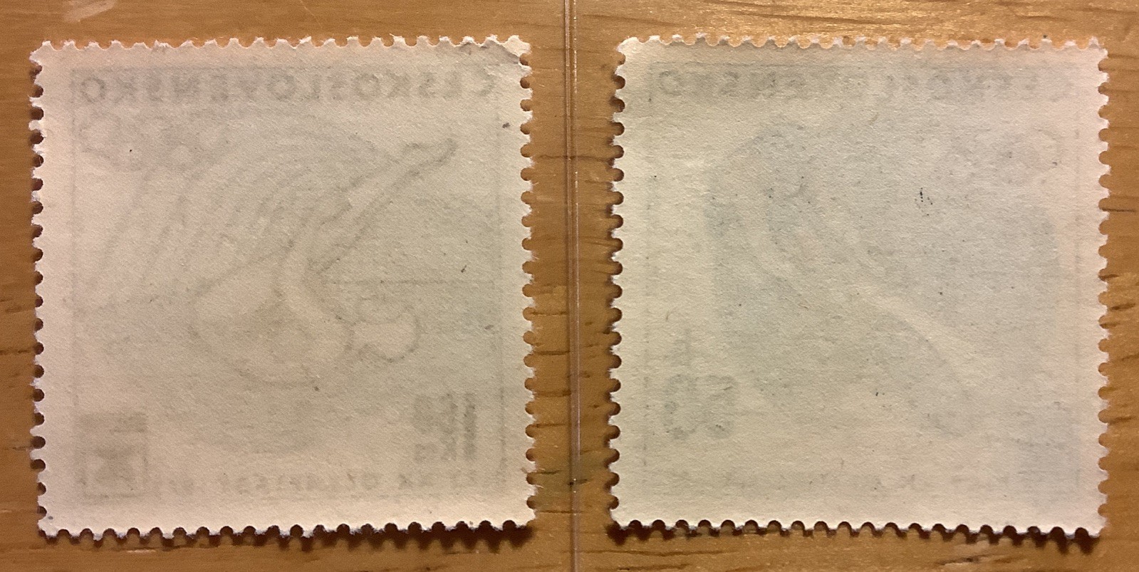 Czechoslovakia 1972 Sports Used Postage Stamps Lot of 2 Olympic Cyclists - Diver