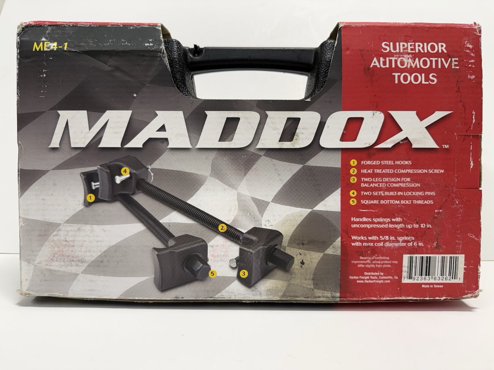 Maddox 2PC MacPherson Strut Spring Compressor Set ME4-1 Superior Auto New