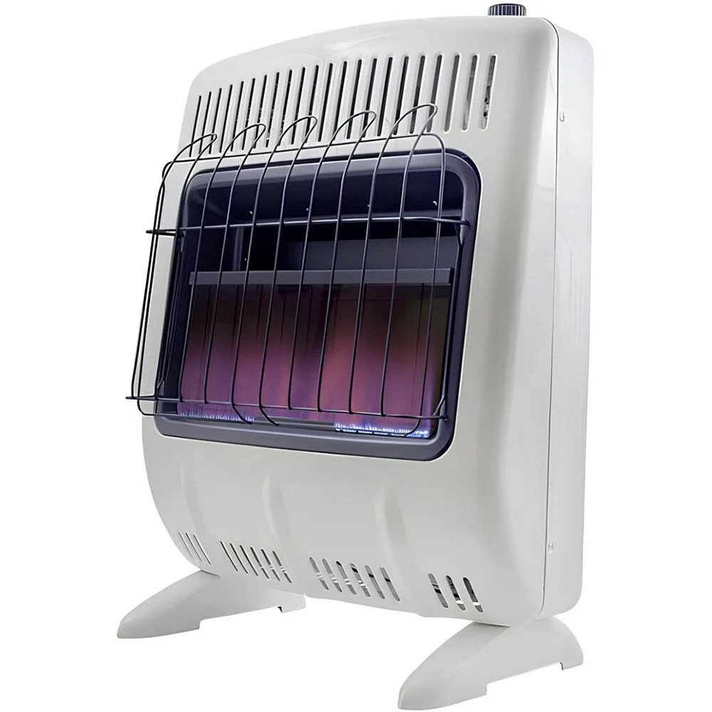 Heatstar 30000 Btu Vent Free Blue Flame Propane Heater With Thermostat And
