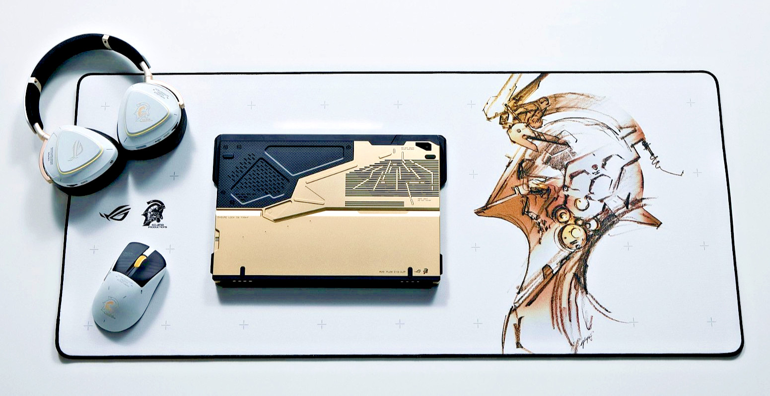 ASUS ROG x KOJIMA PRODUCTIONS Limited Ludens Edition Scabbard II Gaming Desk Pad