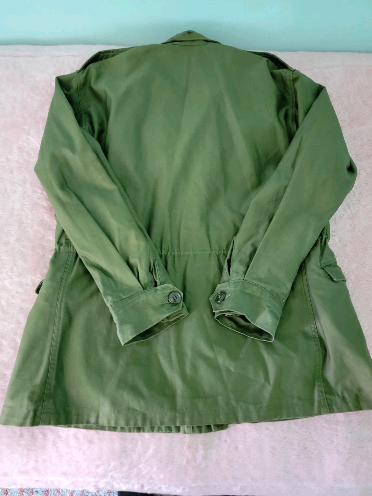 Vintage 1950s US Army Field Jacket Without Liner Size Regular Small