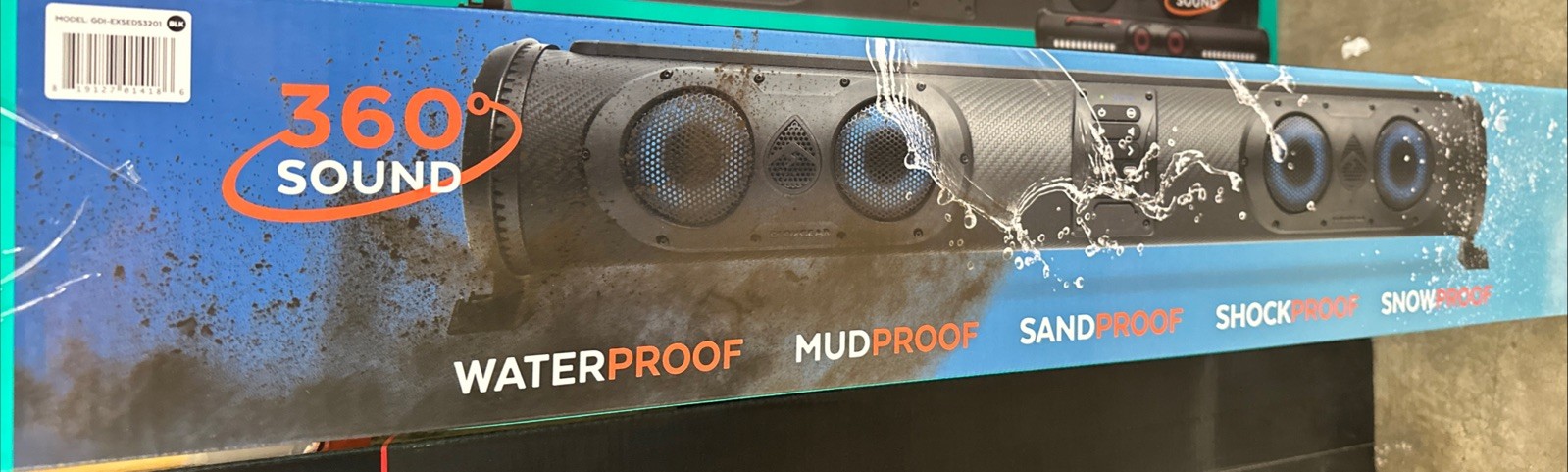 Ecoxgear 32" Extreme Sound Bar For ATV Bluetooth Lighting Waterproof