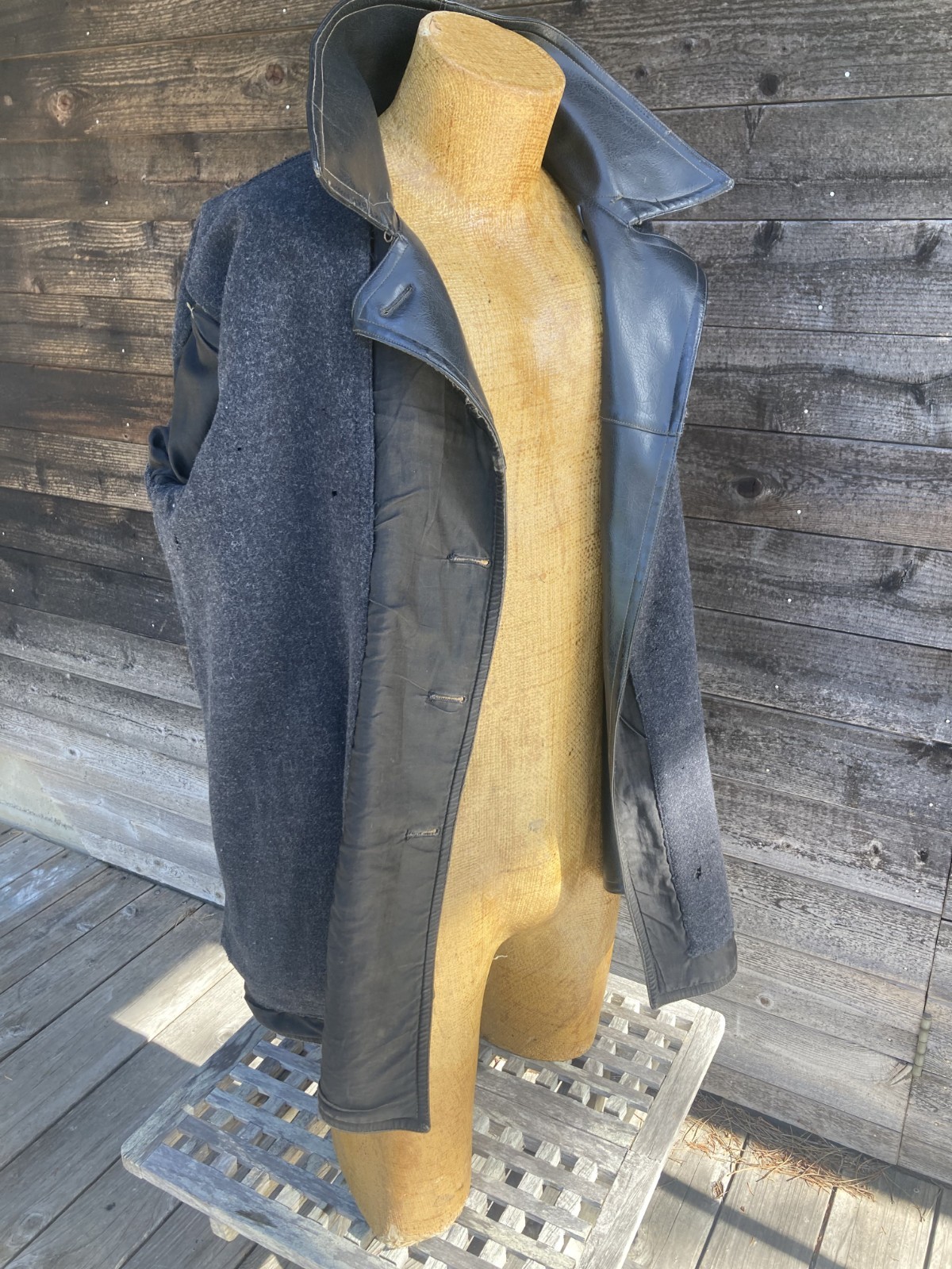 REPLICA Imperial Russian aviator's/submariner's (imitation) leather jacket