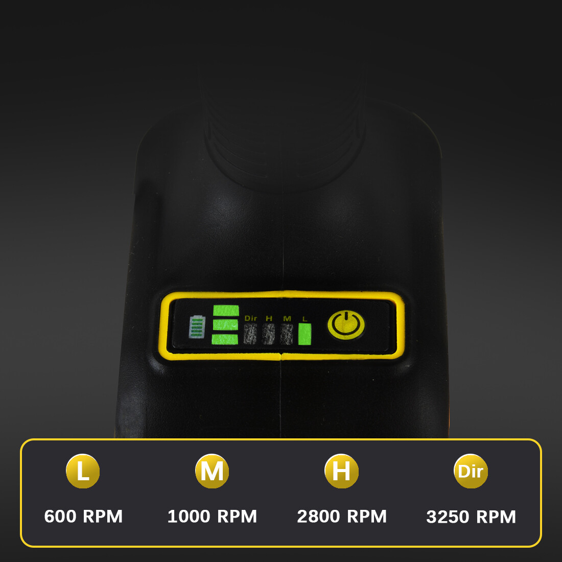 Brushless Cordless Impact Driver,for Dewalt 20V Max Battery,1/4" Compact,4 Speed