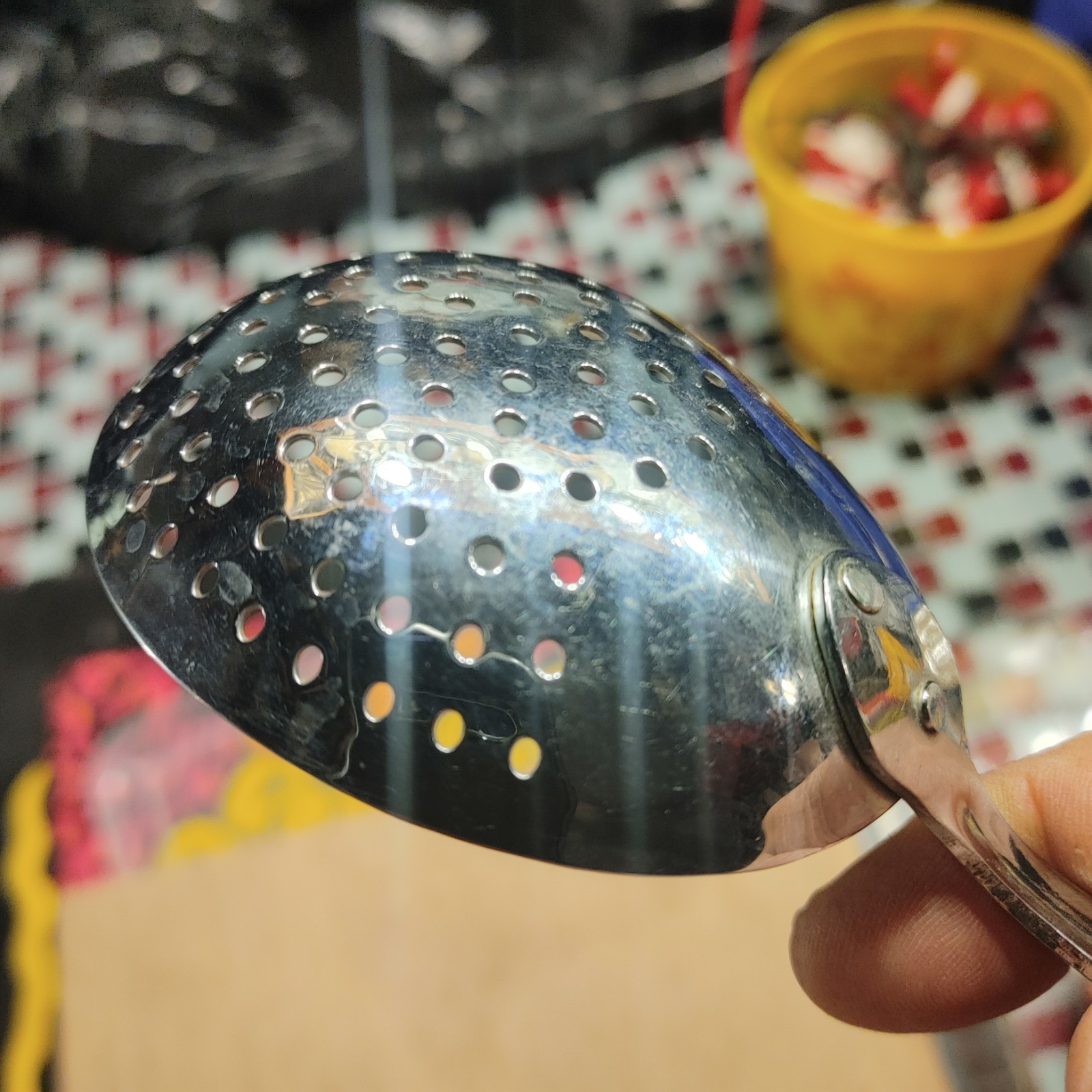 JULEP Cocktail STRAINER Irvin Ware Chrome 6½ 6.5 Inches ~ Barware