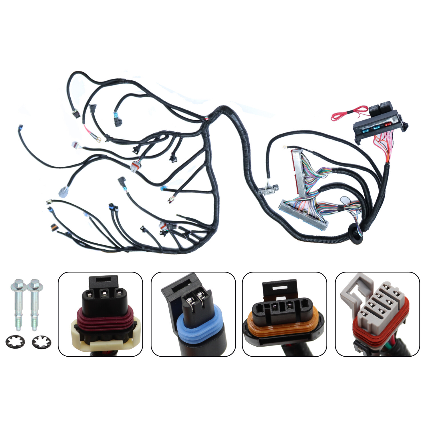 LS1-4L60E Wiring Harness Stand Alone For 1999-2006 LS SWAPS DBC 4.8 5.3 6.0