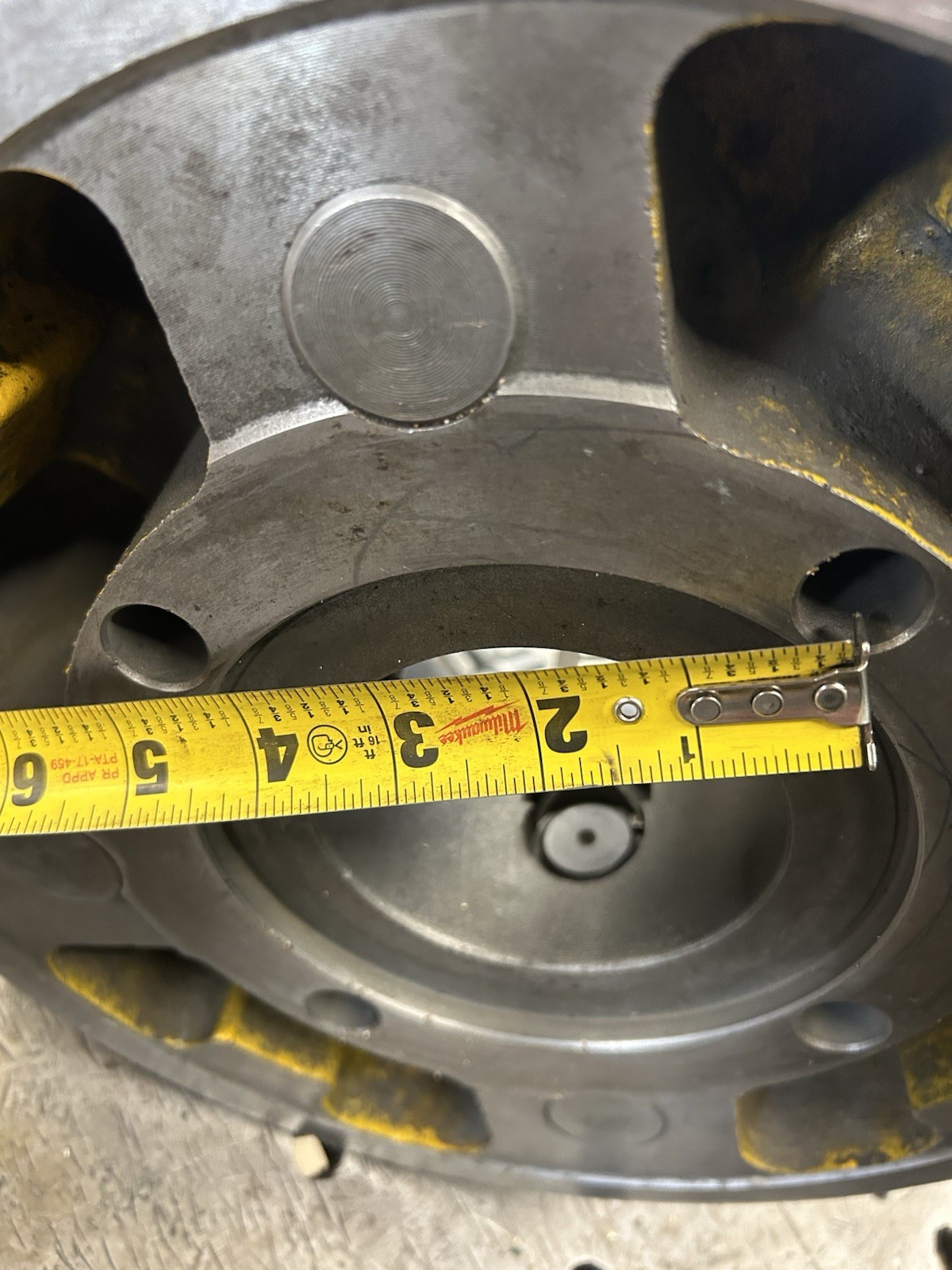 12” 4 Jaw Independent Phase II 2 Lathe Chuck Plain Back