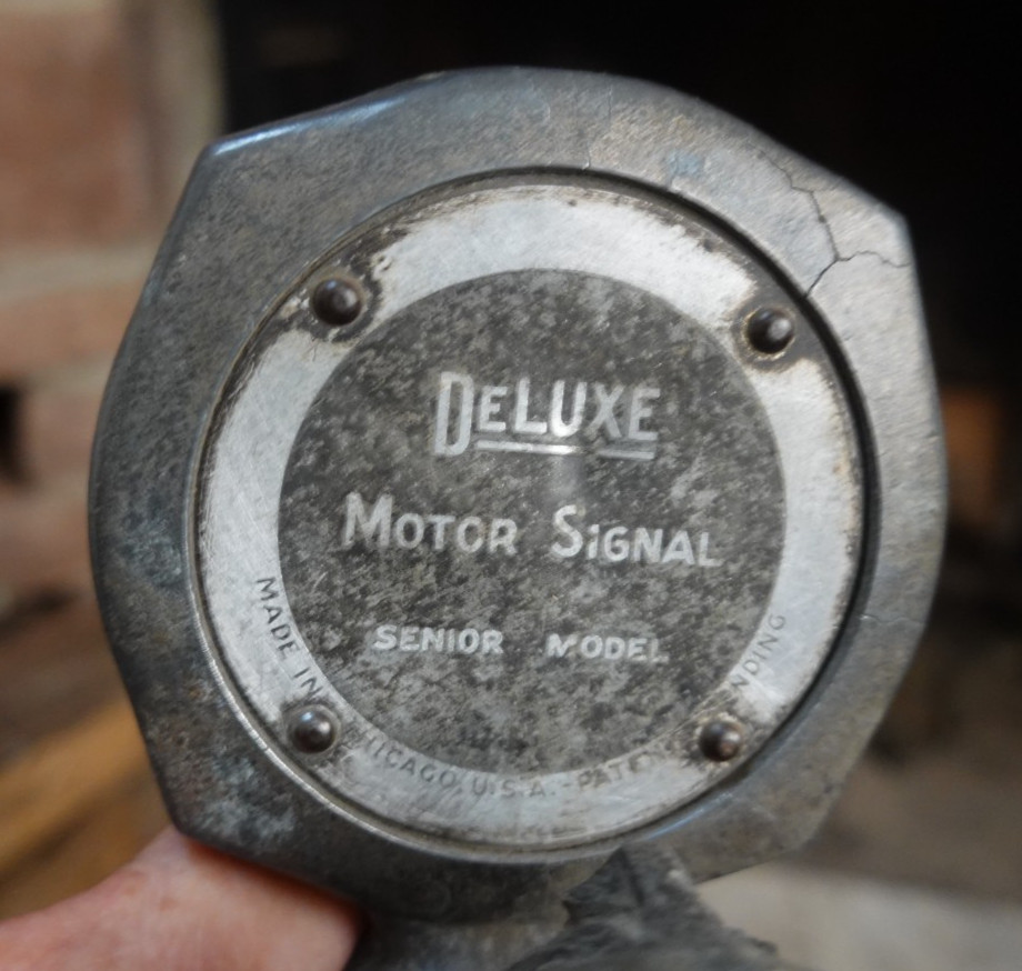 Antique 1929 PONTIAC INDIAN HEAD DELUXE MOTOR SIGNAL RADIATOR CAP HOOD ORNAMENT