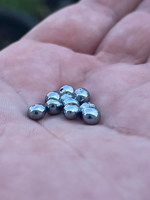 Osmium 1 gram pellet, 99.95%, electric-arc molten, Produced by SMT of Austria!