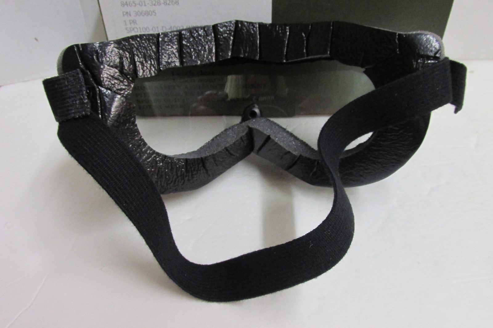 US Military Sun Wind and Dust Goggles w/ Ballistic Lens MSA Eye Protection NOS