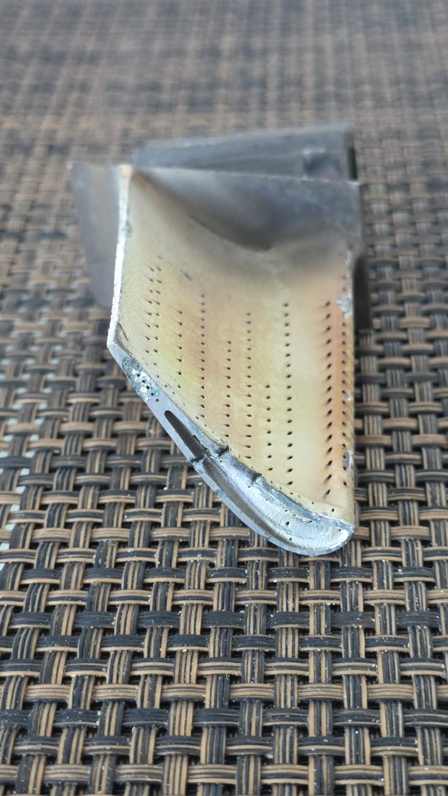 GE HPT STAGE 1 BLADE - PWA 1484 Super Alloy - P/N: GE 1538M90 - 2118M54P02