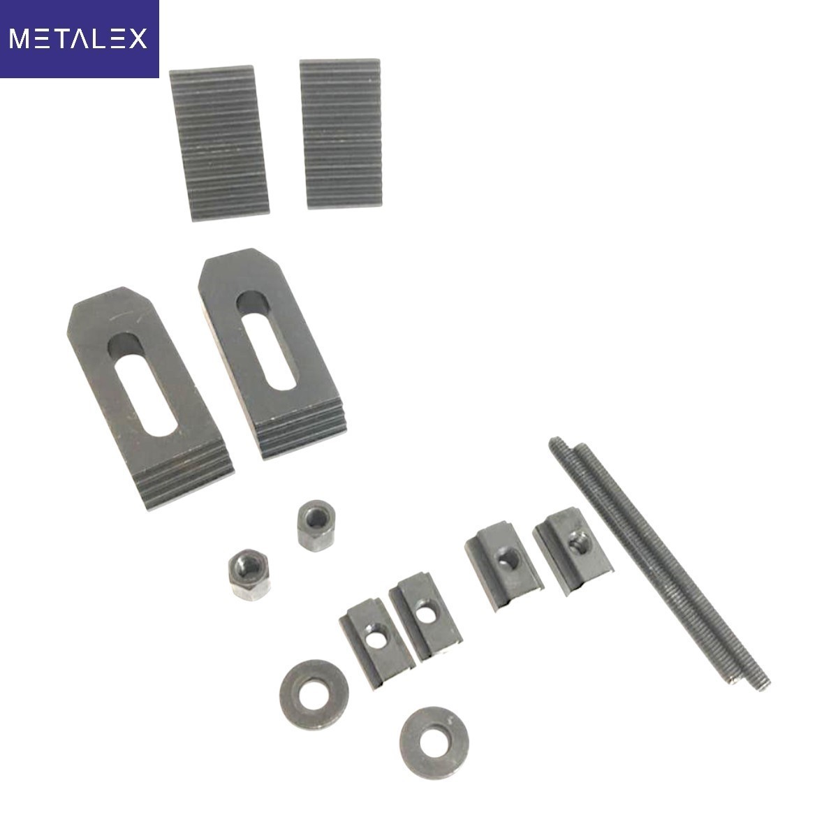 Clamping Kit 14 Pieces Size M6 Set 6mm Suitable for 3" And 4" Rotary Table USA