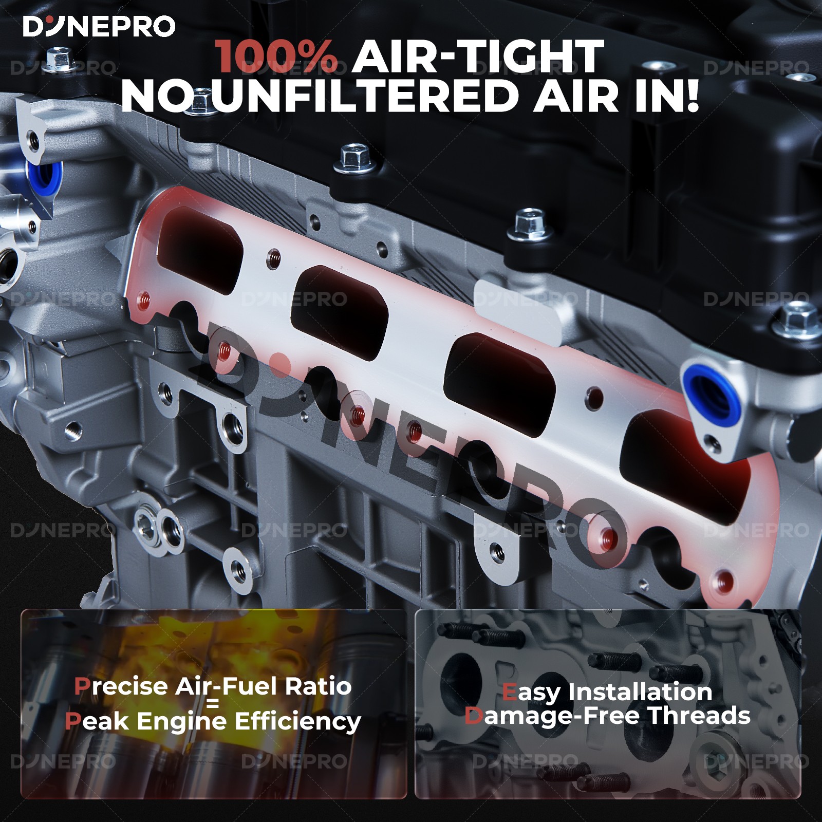 Long Block Engine Assembly For Kia Hyundai Tucson Elantra GT i40 G4NC 2.0L 11-22