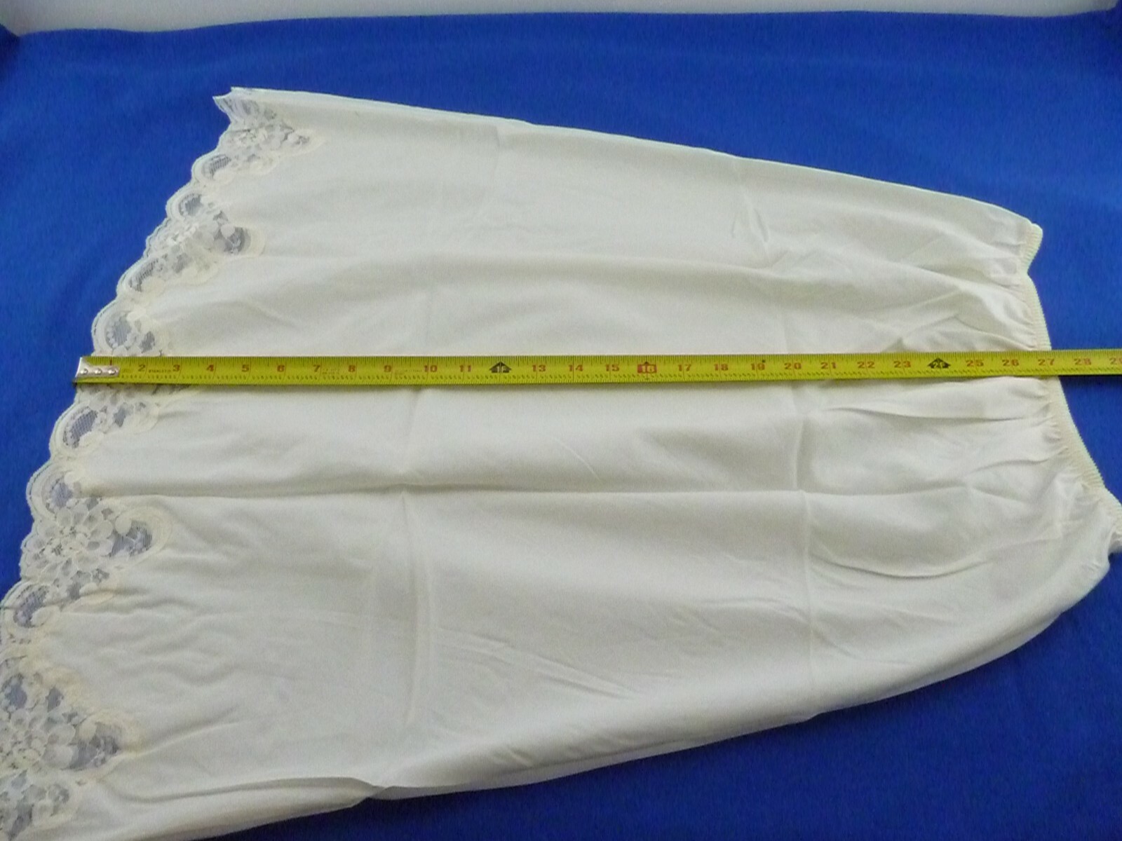 Velrose Irregular 27" Cotton Batiste Half Slip (4538)