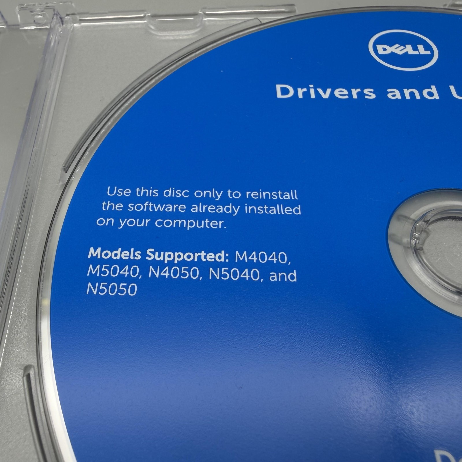 2012 Dell Inspiron Drivers And Utilities DVD 3WJG9 M4040 M5040 N4050 N5040 N5050