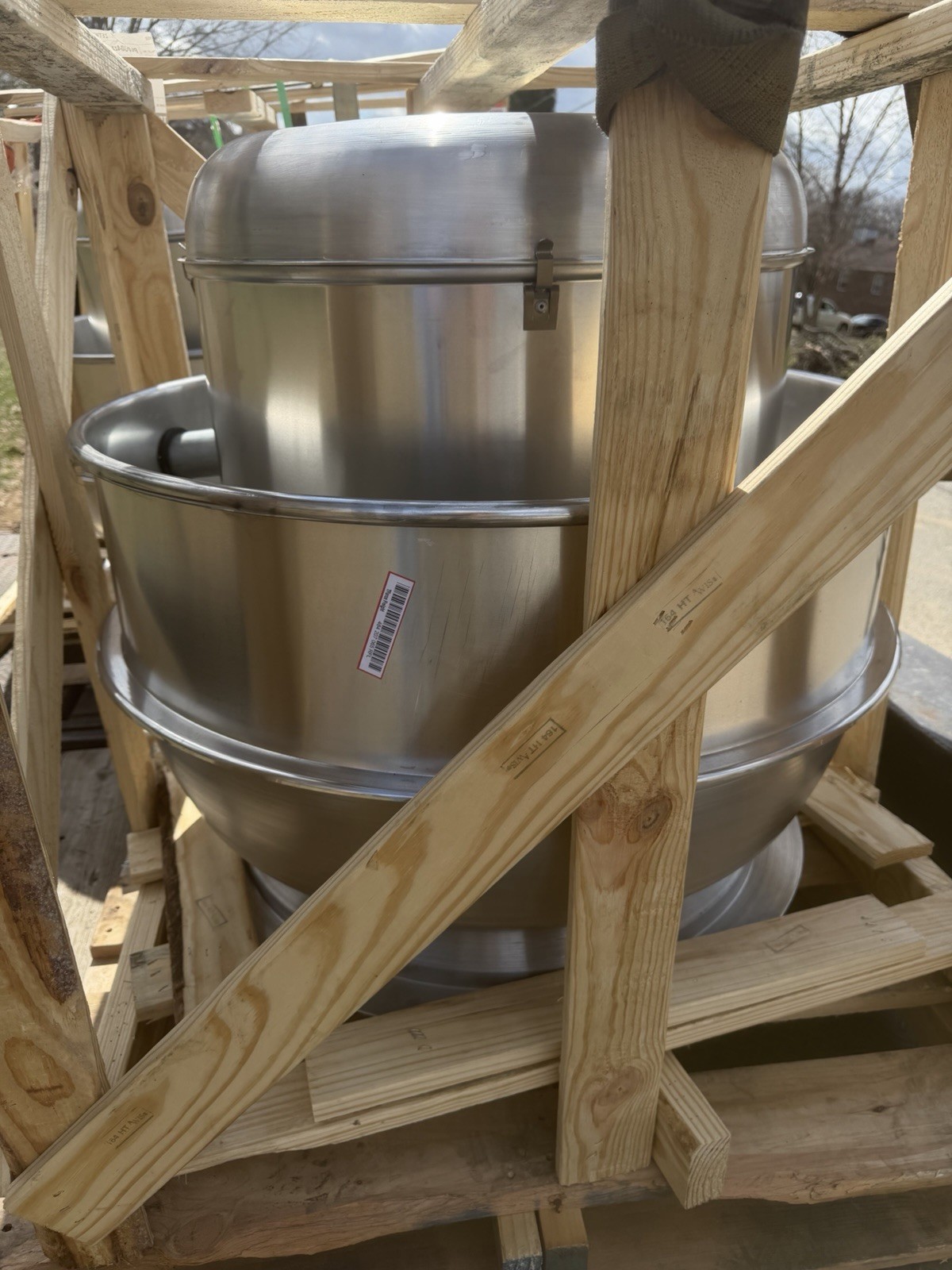 Cook 15W QD 65 ACM Upblast Commercial Exhaust Fan Direct Drive