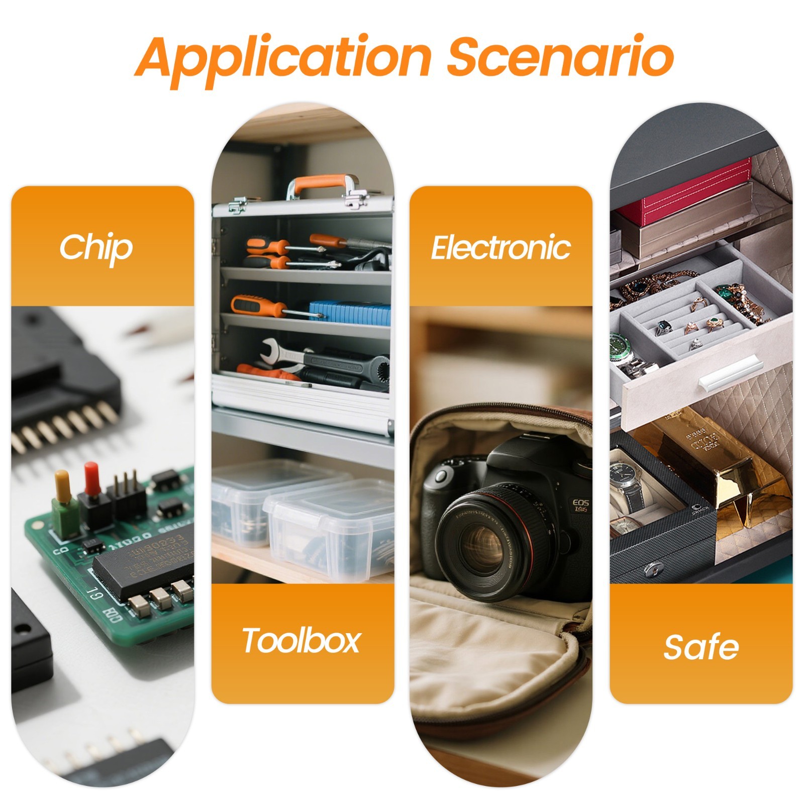 2 LBS Adsorbco Desiccant Beads, Indicating Silica Gel Beads (Orange to Green）