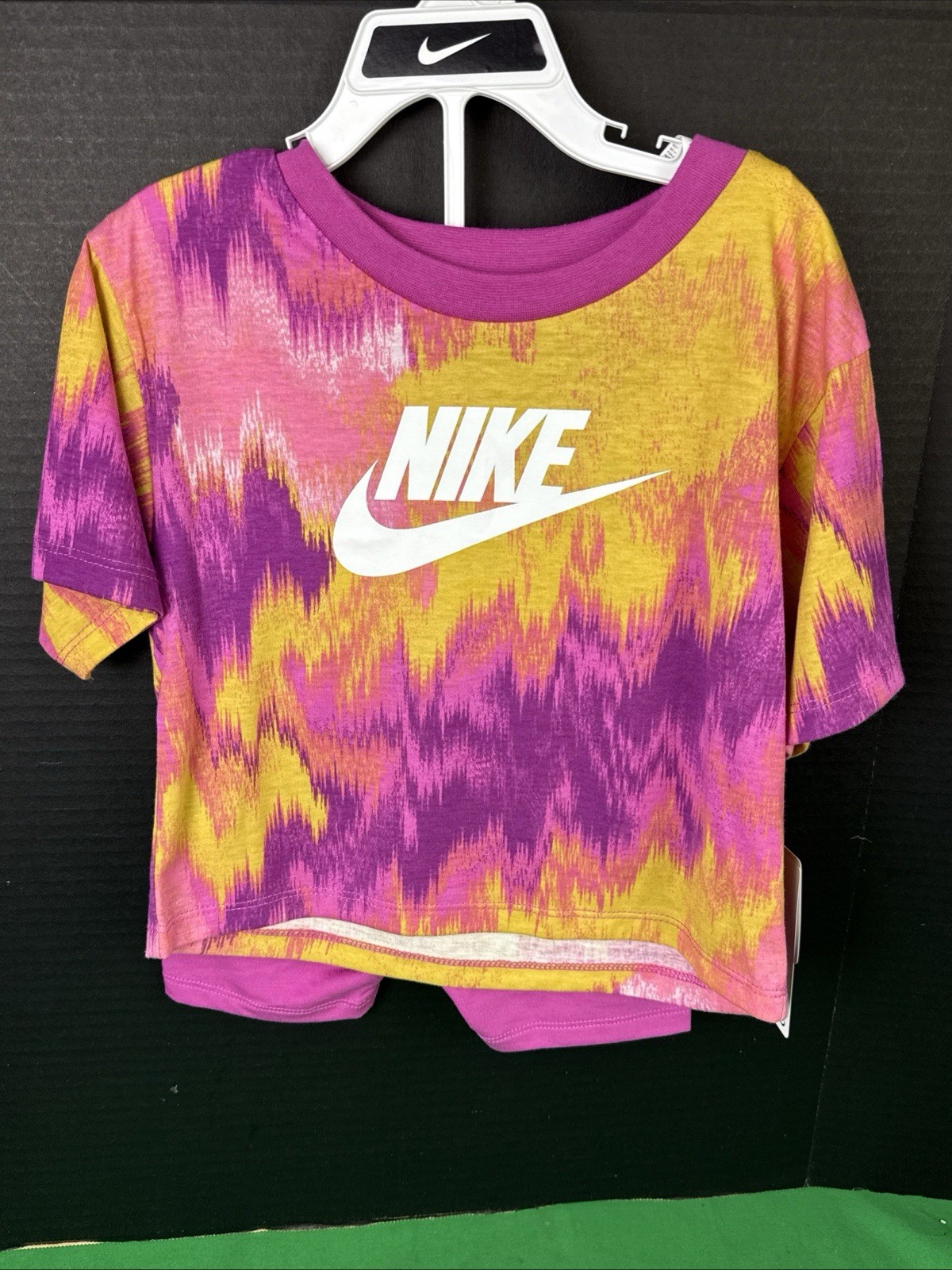 Nike Girls 2-Piece Shorts Set Size 3T Pink