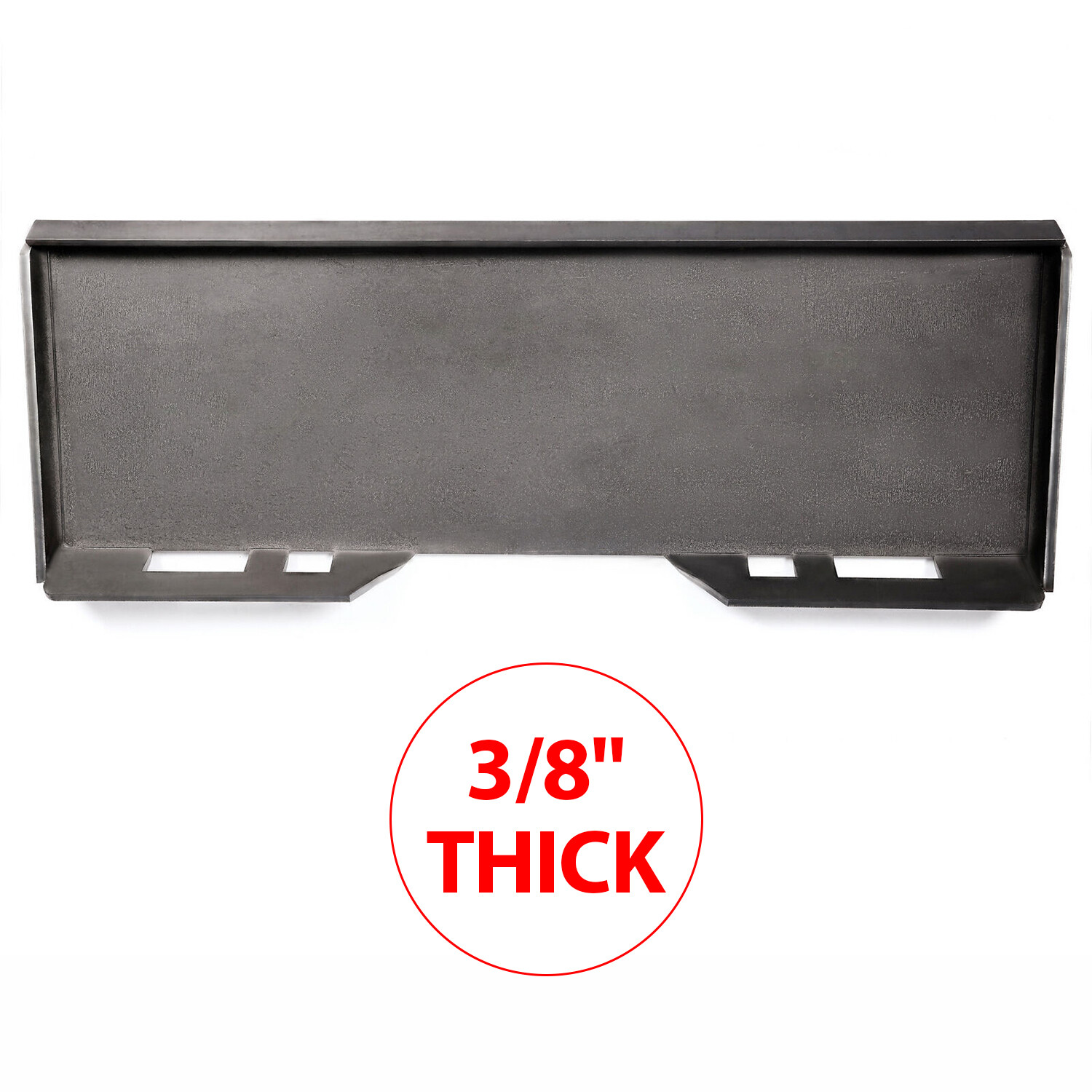 1/4" 5/16" 3/8" 1/2" Quick Tach Attachment Skid Steer Mount Plate Adapter Loader