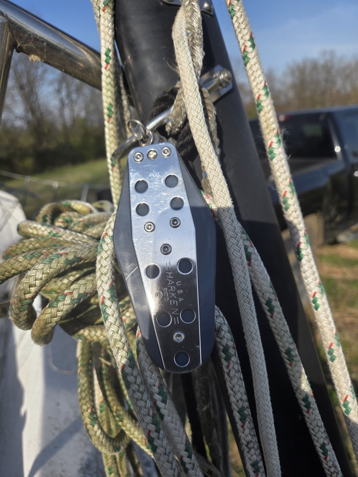 Mast and Boom off a S2 Sailboat