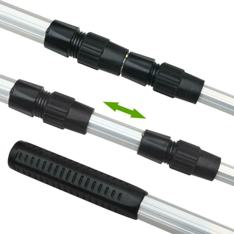 82" Fishing Landing Net Telescopic Folding Alum Handle 3 Section Extending Pole