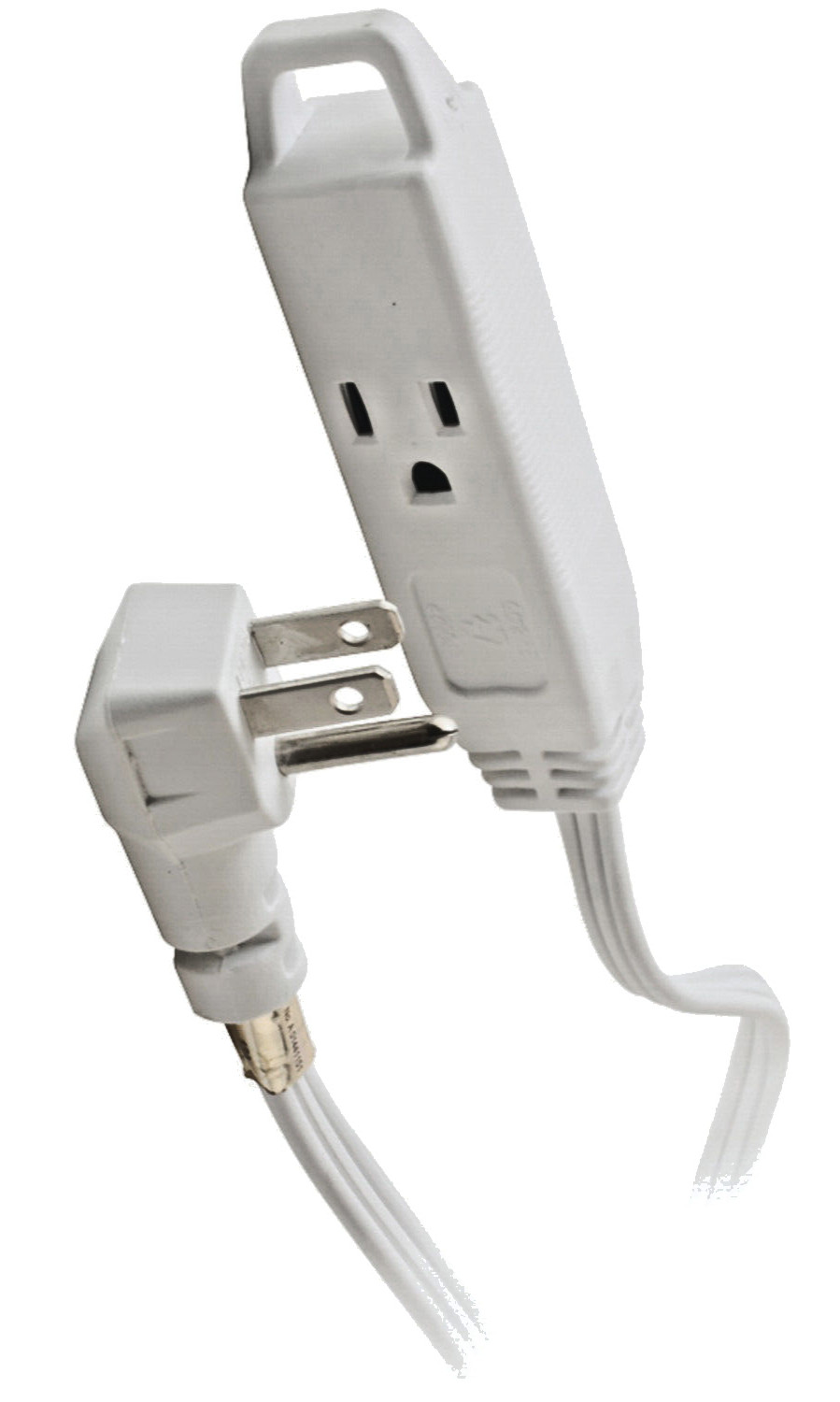 AXIS 3-OUTLET GROUNDED 8FT WHITE EXTENSION CORD BLOWOUT SALE - SAVE UP TO 45%!!!