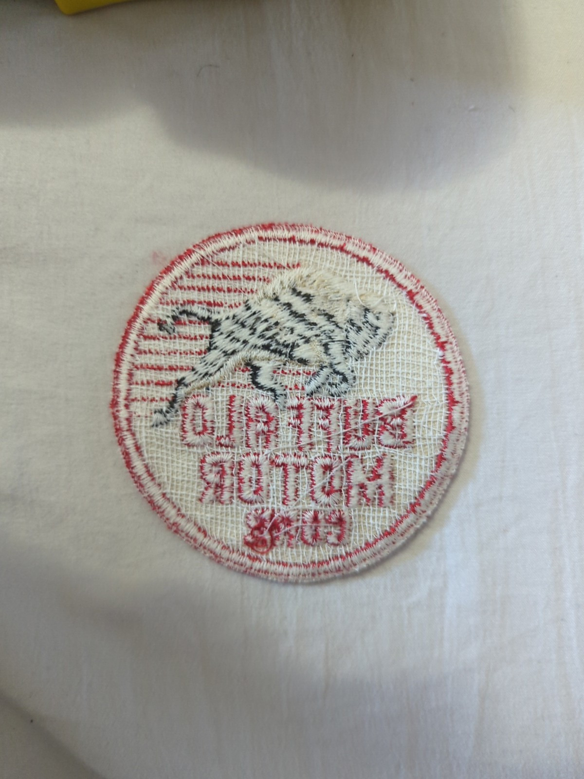 Rare Buffalo Motor Corp Uniform Patch - Automobile, Transportation, Oil VTG