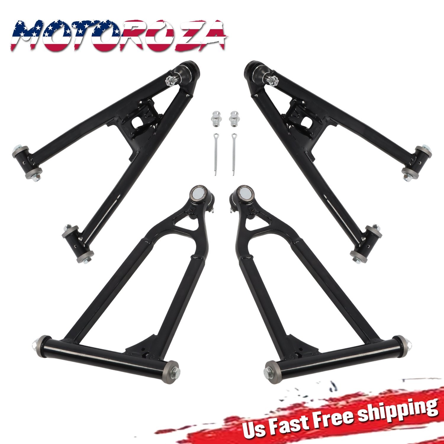 2LS-F3540-00-0Front Upper Lower Left Right A-Arms For Yamaha Raptor 700R YFM700R