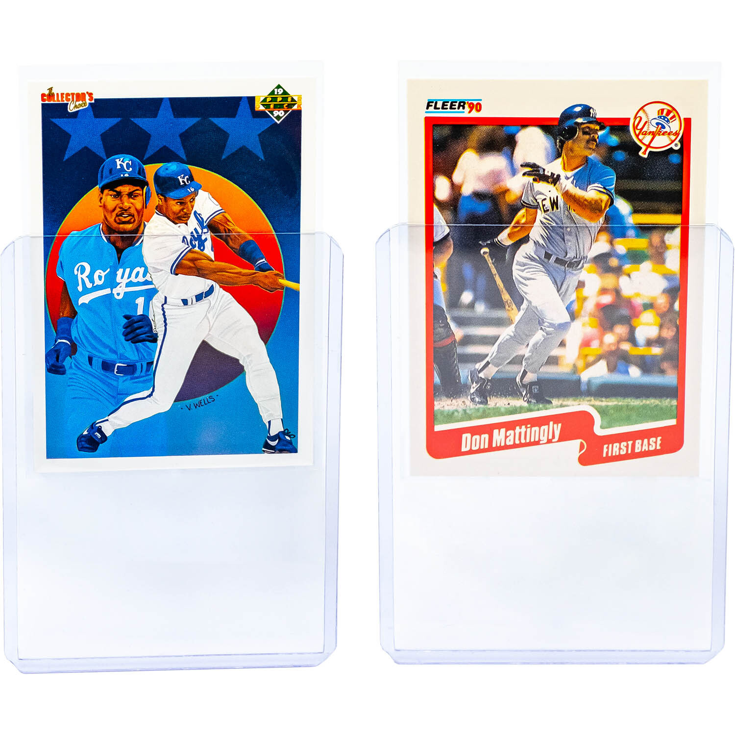 100 Top Loaders & 100 Penny Sleeves Premium Bundle for Trading Cards