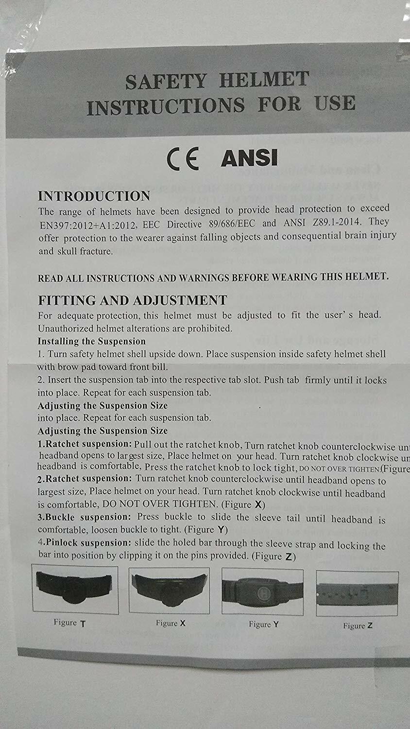 Crew Full Brim Hard Hat with Fas-trac Suspension With Cooling Vents