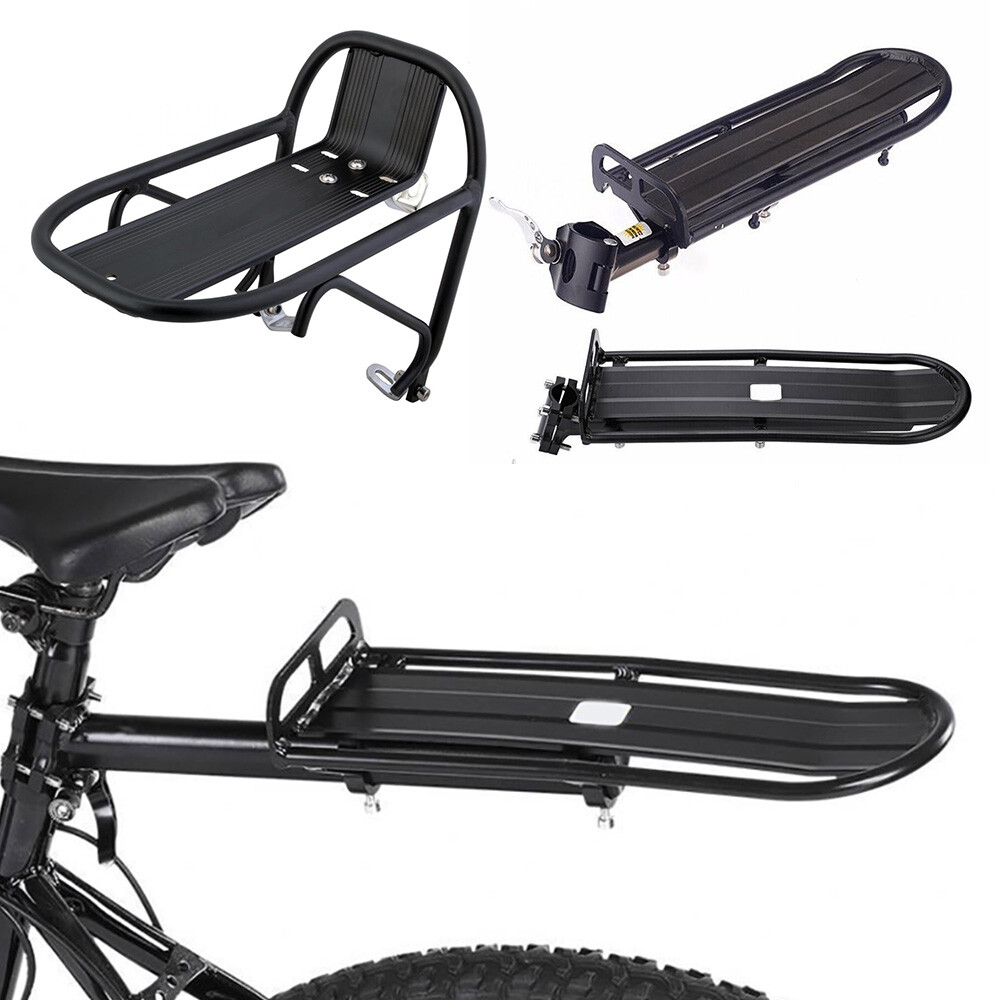 Bike Rear Carrier Rack Mountain Road Bicycle Bracket Cycle Luggage Cargo Holder
