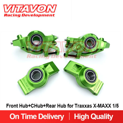 VITAVON CNC Alu7075 Front Hub+C Hub+Rear Hub For Traxxas X-MAXX XRT 1/5 5 Colors