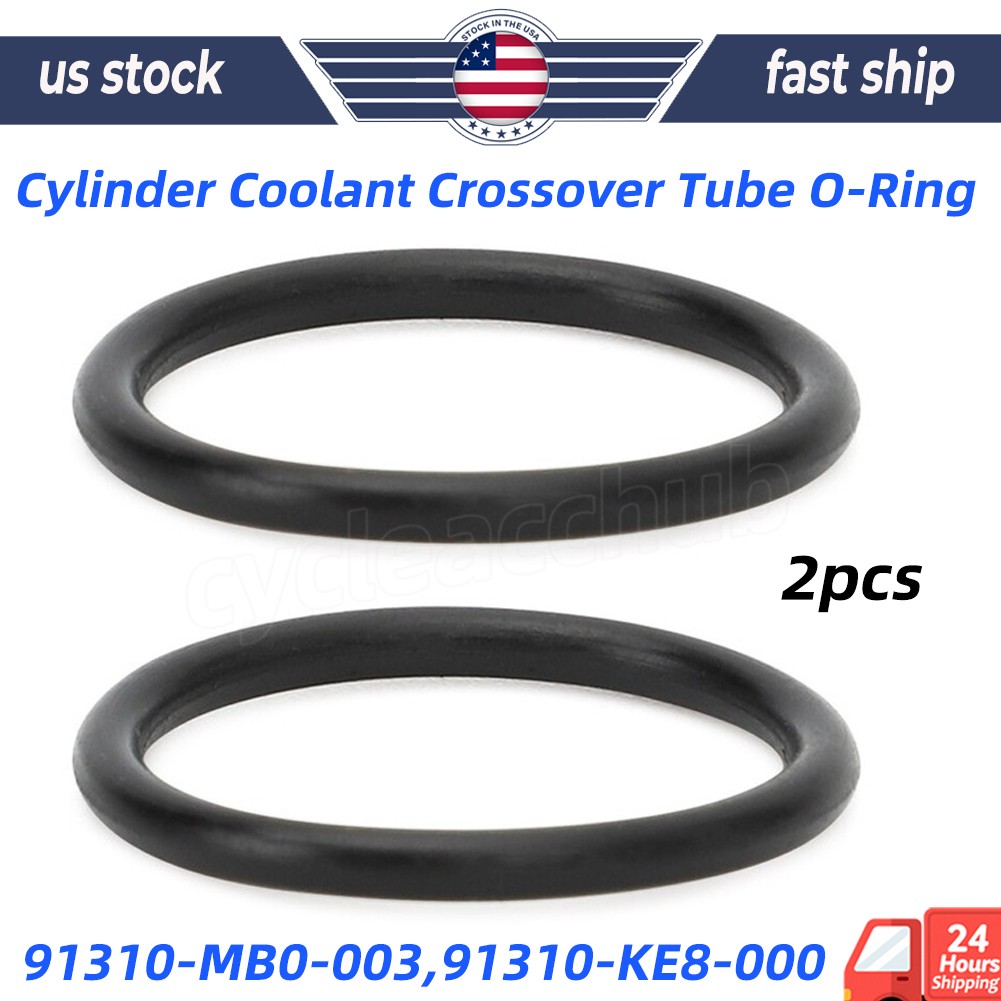 Cylinder Coolant Crossover Tube O-Ring For Honda Shadow 750 1100 91310-MB0-003